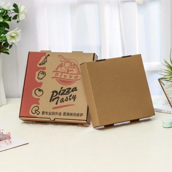 boîtes à pizza personnalisées